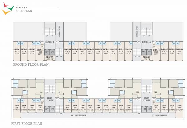 Tower A Cluster Plan heights-and-the-east-gate Tower A Cluster Plan