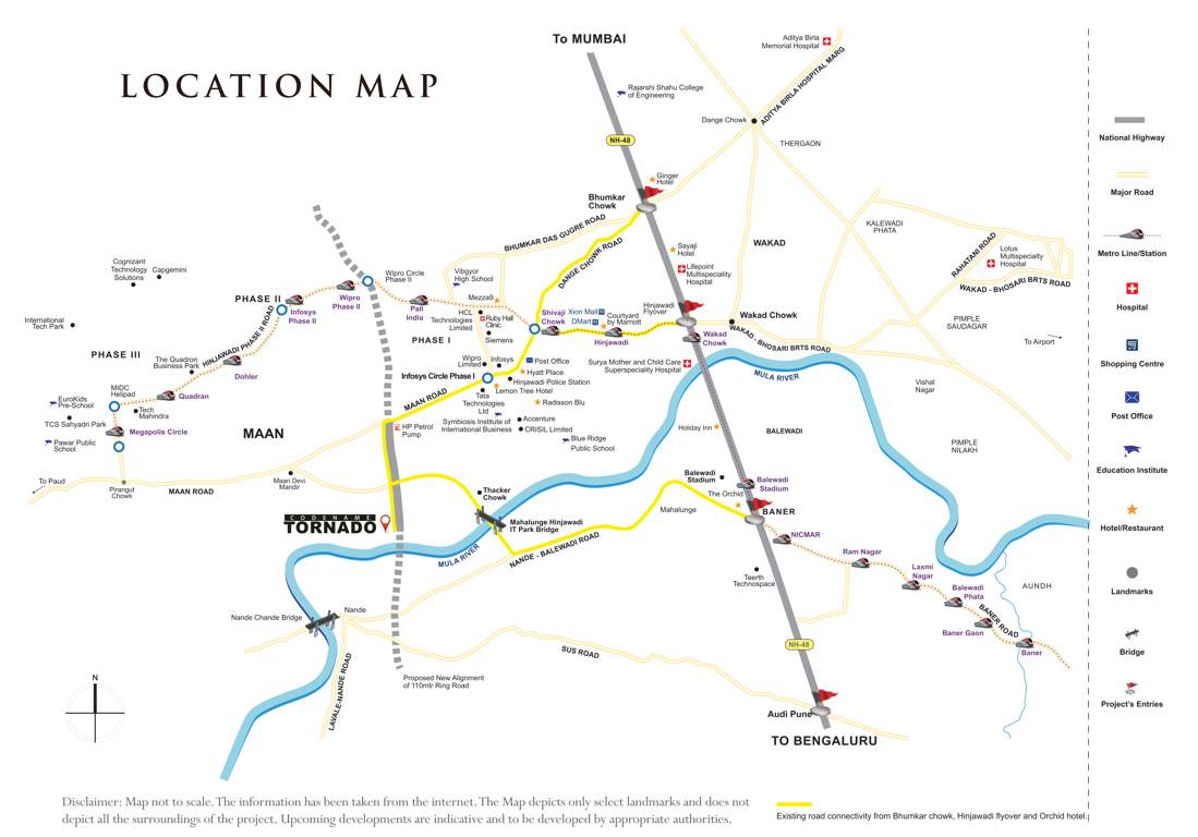  codename tornado Location Plan