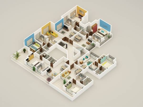  gm-thakur-city Cluster Plan for 7th Floor