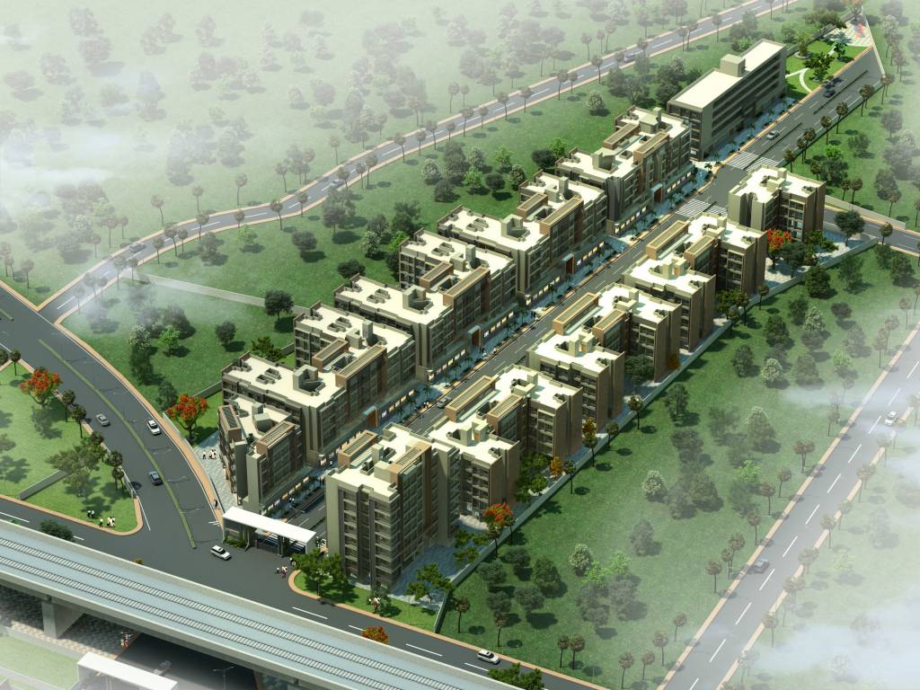  gm thakur city Elevation