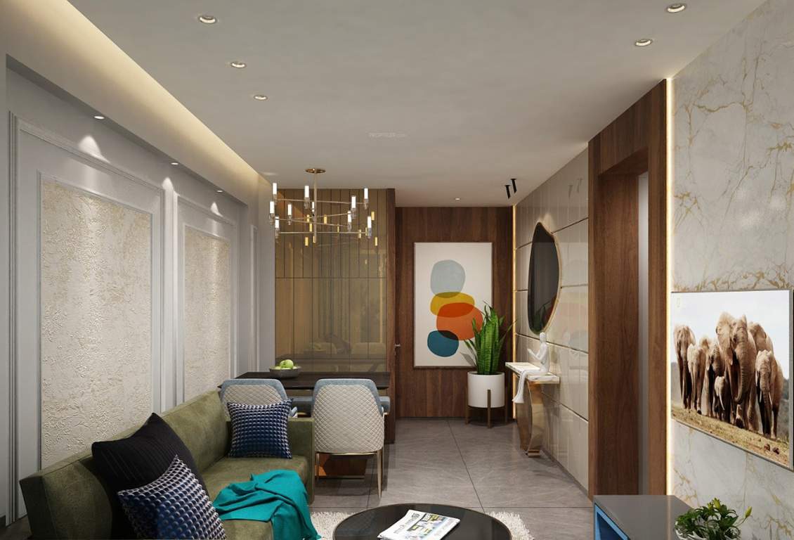  gm thakur city Living Area