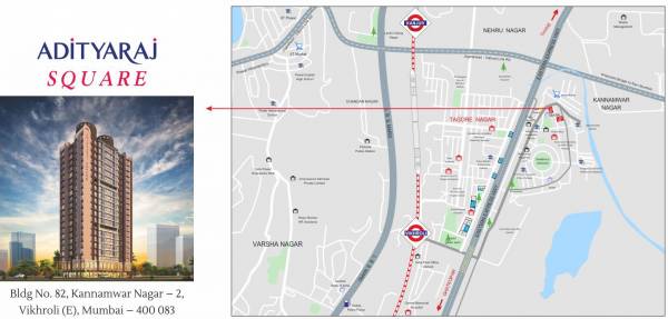  square Location Plan