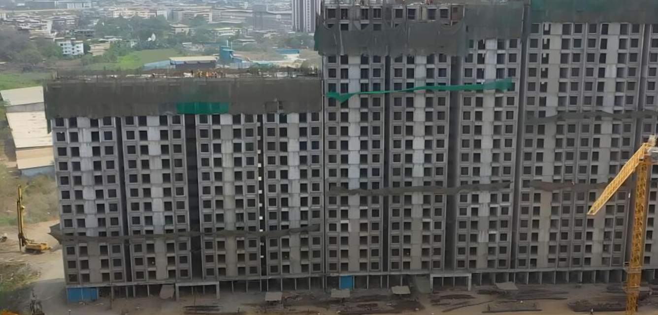  dosti greater thane phase 1 Dosti Fortune Construction Status June 25