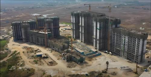  dosti-greater-thane-phase-1 Dosti Glory Construction Status June-25