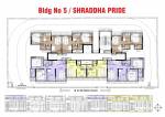  pride Building No 5 Shraddha Pride Cluster Plan