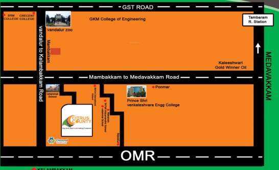  janani-citrus-county-phase-i Location Plan
