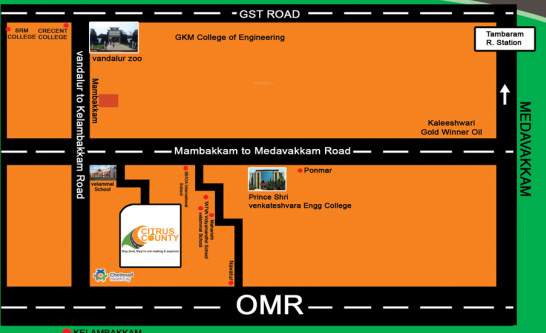  janani citrus county phase i Location Plan