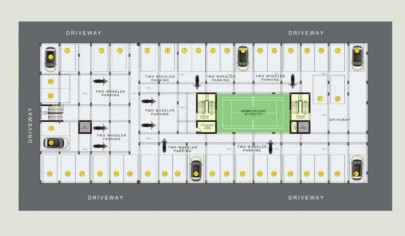  pooja park town EWS Block Cluster Plan