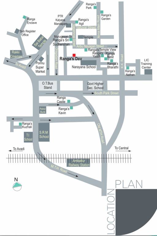  rangas dev Location Plan