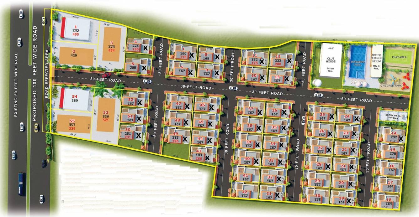  sri villas Master Plan