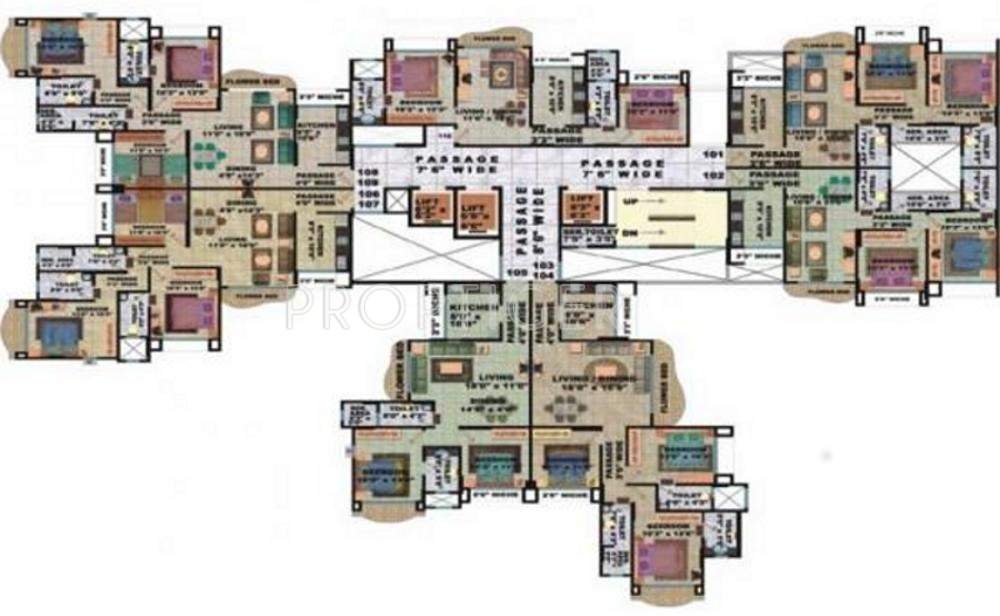  enclave Images for Cluster Plan of Neelkanth Enclave