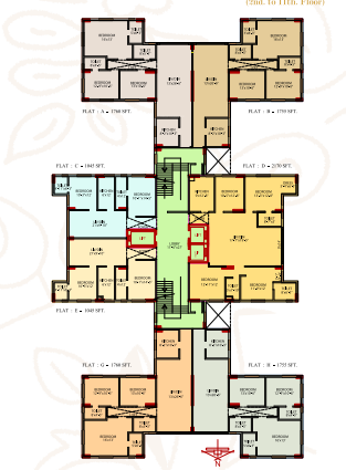  ideal tower 5 Cluster Plan