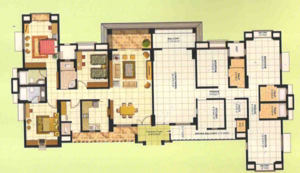  vihar-varuna-garden Cluster Plan