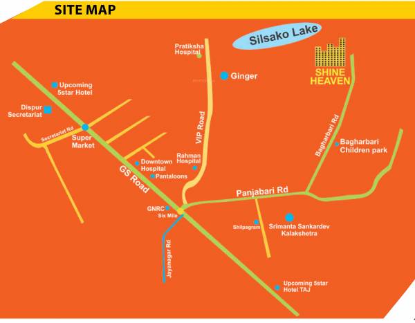  heaven Location Plan