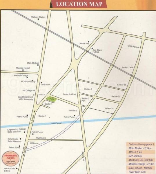  sweet-homes Location Plan