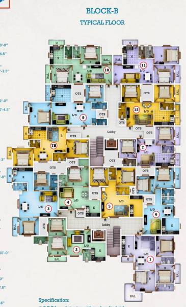  citi-squares Cluster Plan