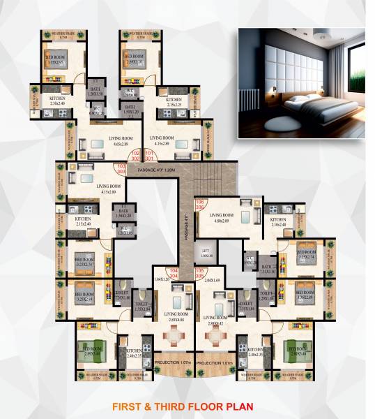  darshan-nx-1 Building No 1 Cluster Plan