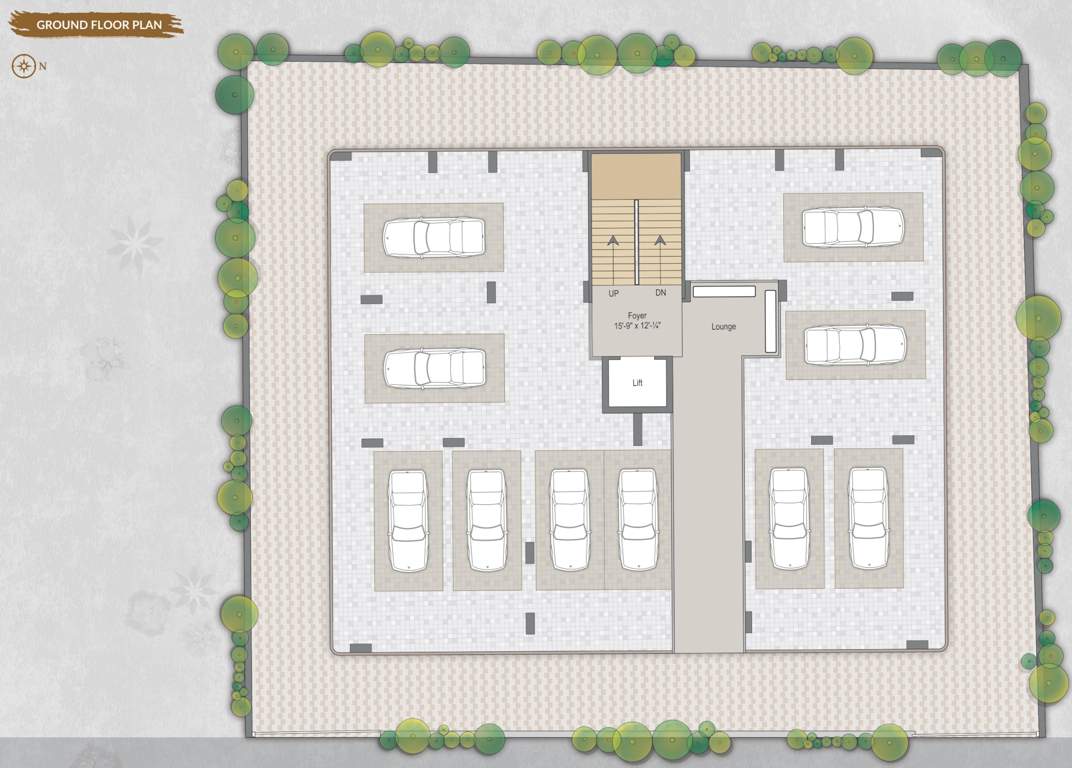 shree kunj residency Shree Kunj Residency Cluster Plan for ground Floor