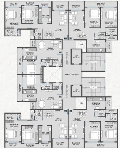  signature-elanza Signature Elanza Cluster Plan