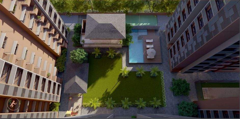  siddharth luxuria Landscape Garden and Tree Planting