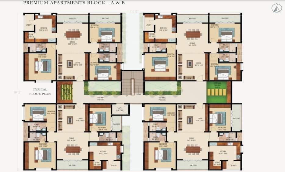  royal nesto Cluster Plan