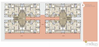  the-indus Block A & B Cluster Plan