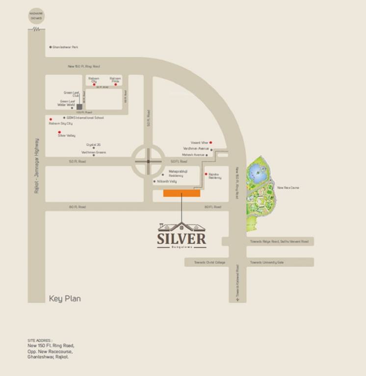  bungalows i Location Plan