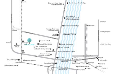  urban-lakes-phase-i Location Plan