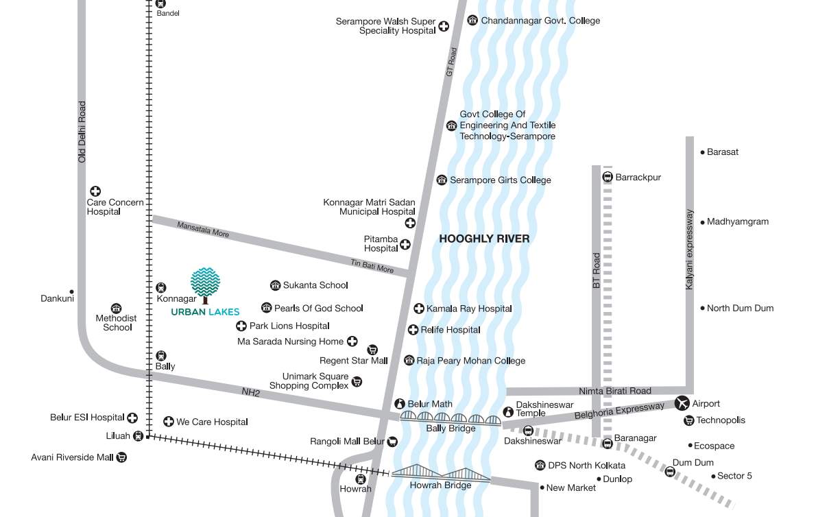 urban lakes phase i Location Plan