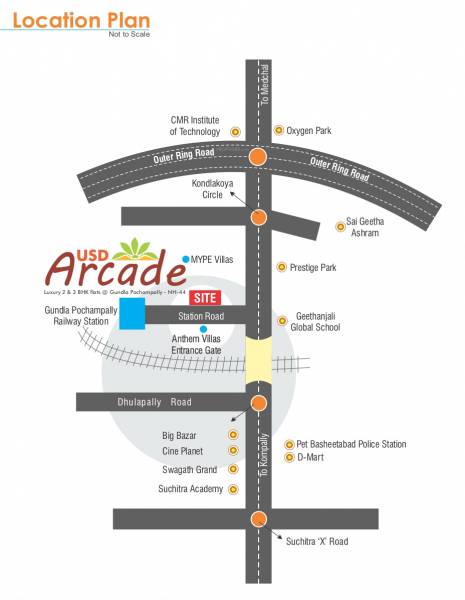  usd-arcade Location Plan