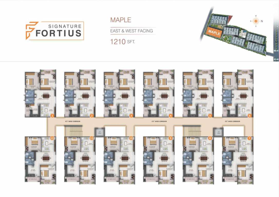  fortius Tower 2 Cluster Plan