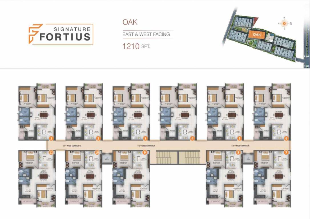  fortius Tower 3 Cluster Plan