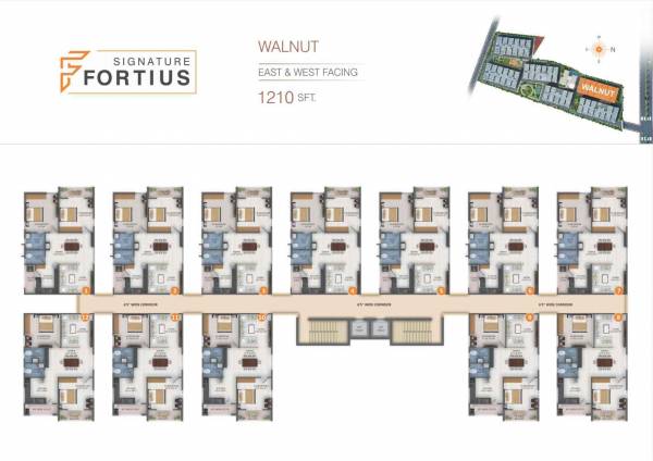  fortius Tower 6 Cluster Plan
