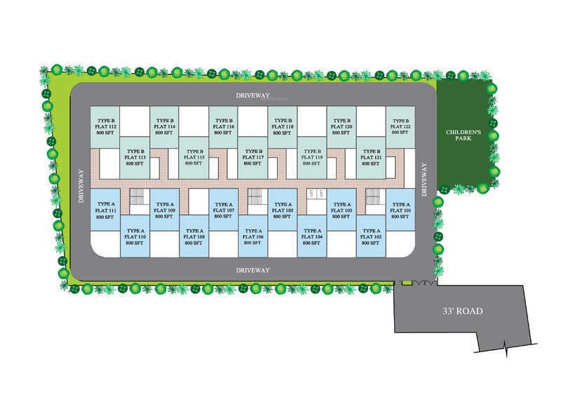  bloomdale residency Master Plan