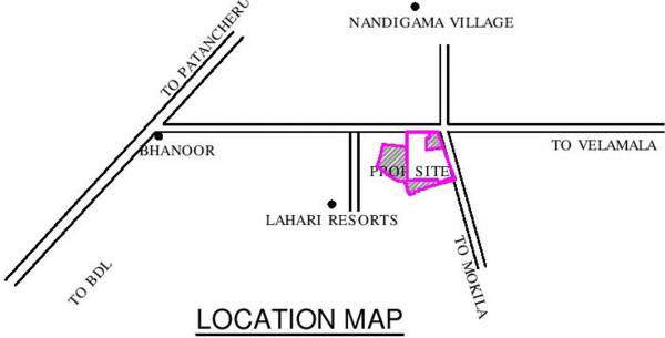  gachibowli-paradise-phase-iii Location Plan