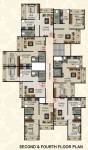  darshan Khetlaji Darshan Cluster Plan for 2nd Floor