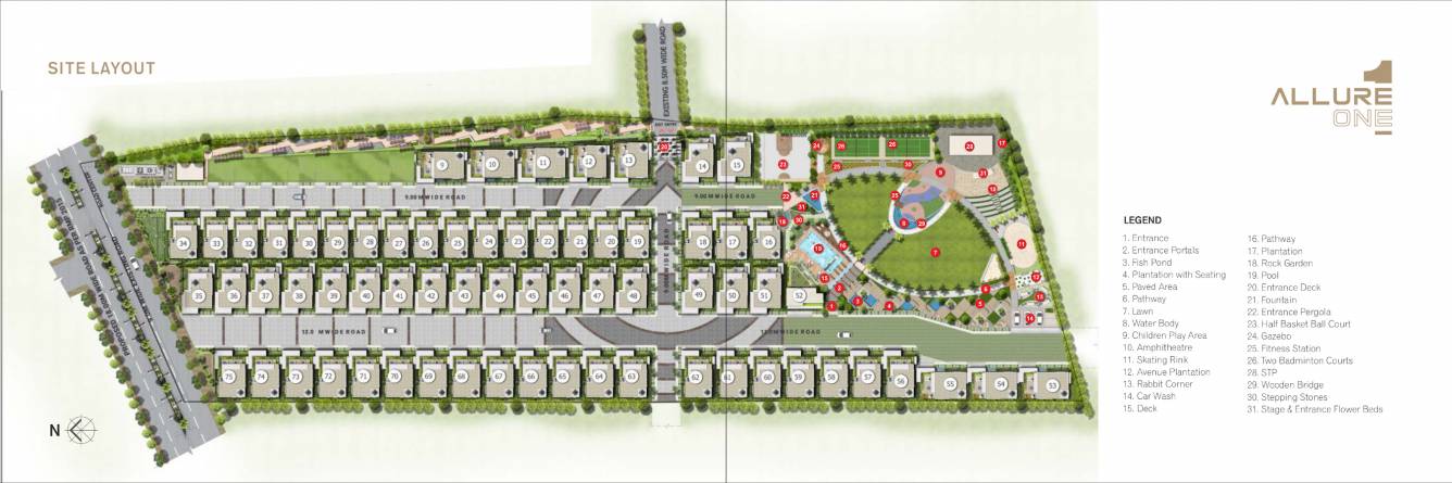  allure 1 Layout Plan