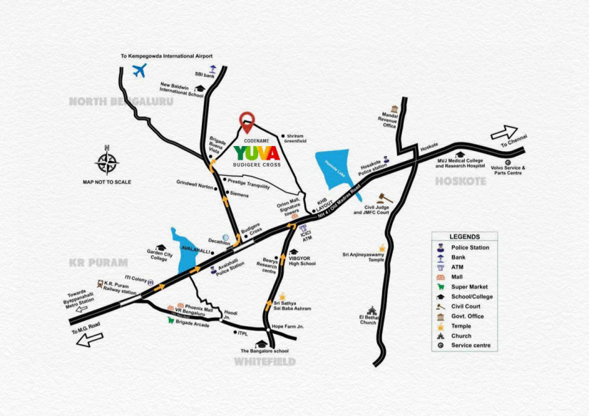  shriram wyt field Location Plan