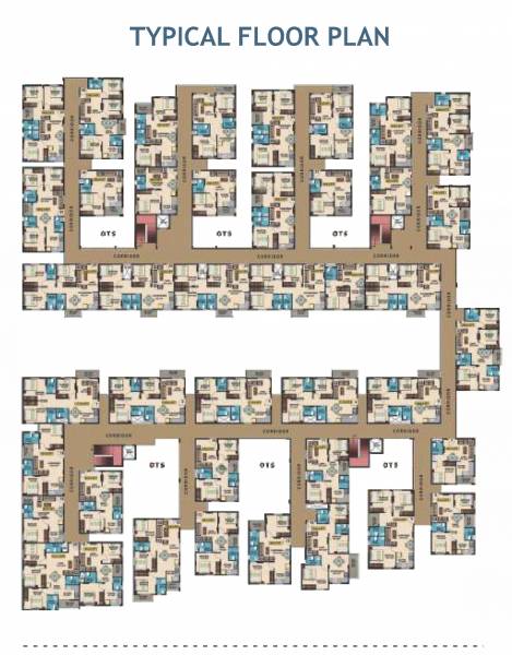  daksha-elite Daksha Elite Cluster Plan for Typical Floor