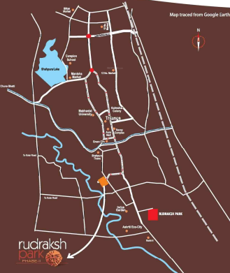  rudraksh-park-phase-ii Location Plan