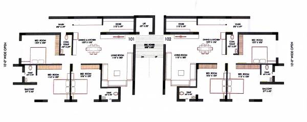 Wing A Cluster Plan from 1st to 2nd Floor pride Wing A Cluster Plan from 1st to 2nd Floor