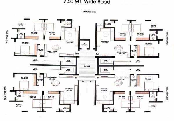 Wing B Cluster Plan from 2nd to 3rd Floor pride Wing B Cluster Plan from 2nd to 3rd Floor
