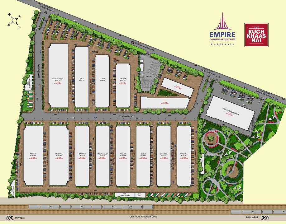  centrum phase iii Layout Plan