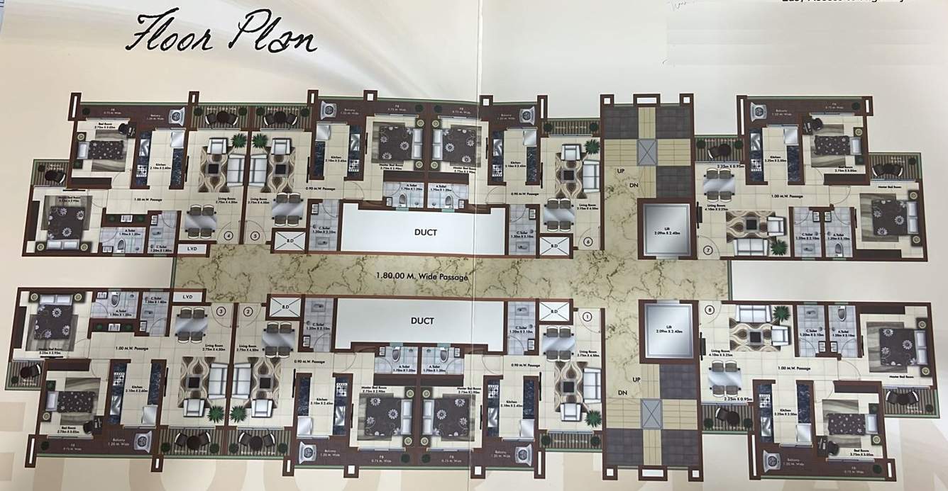  seasons sahara building no 2 Seasons Sahara Building No 2 Cluster Plan