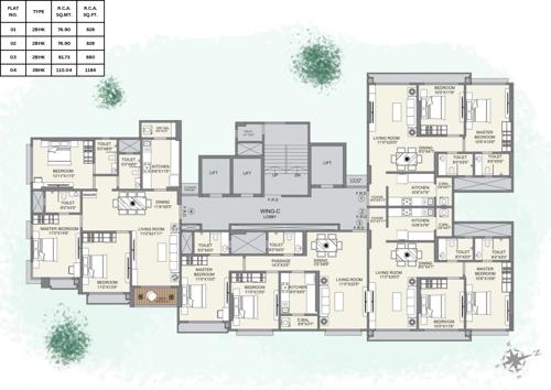  f-residences-ghatkopar-wings-c-d-e-and-f F Residences Ghatkopar Wings C D E And F Cluster Plan