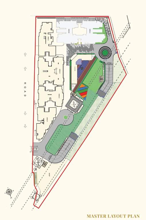  f residences ghatkopar wings c d e and f Master Plan
