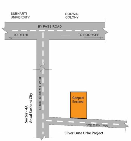  ganpati-enclave Location Plan