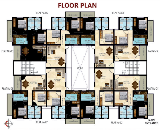 Block A Cluster Plan anandam Block A Cluster Plan
