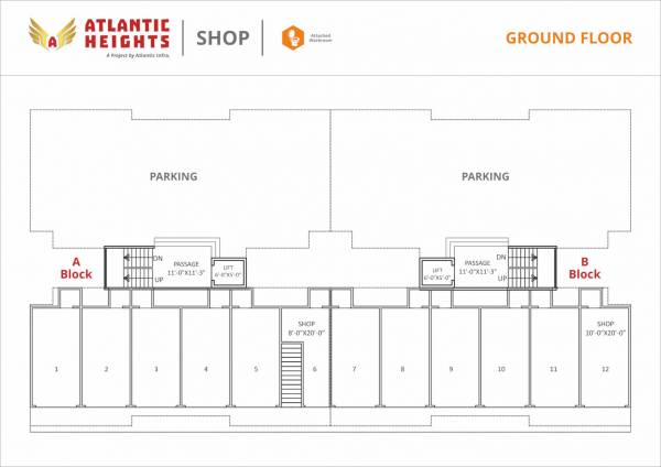  heights Tower A & Tower B Cluster Plan