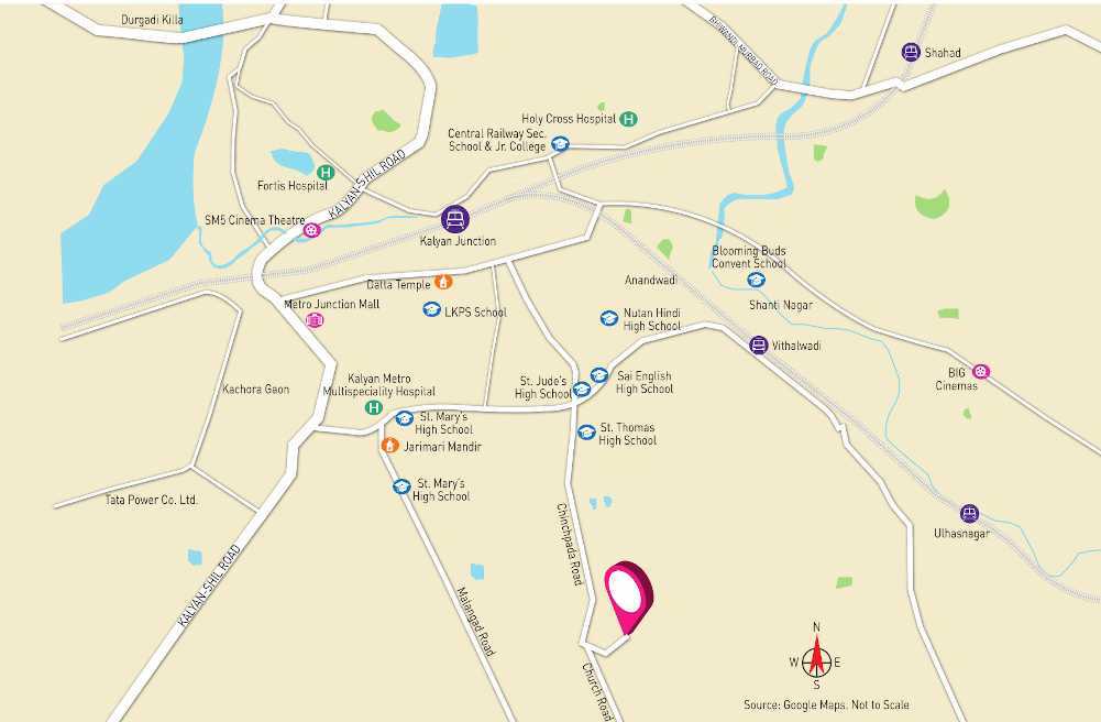  kohinoor aashiyana Location Plan